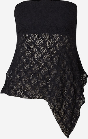 Top di BDG Urban Outfitters in nero: frontale