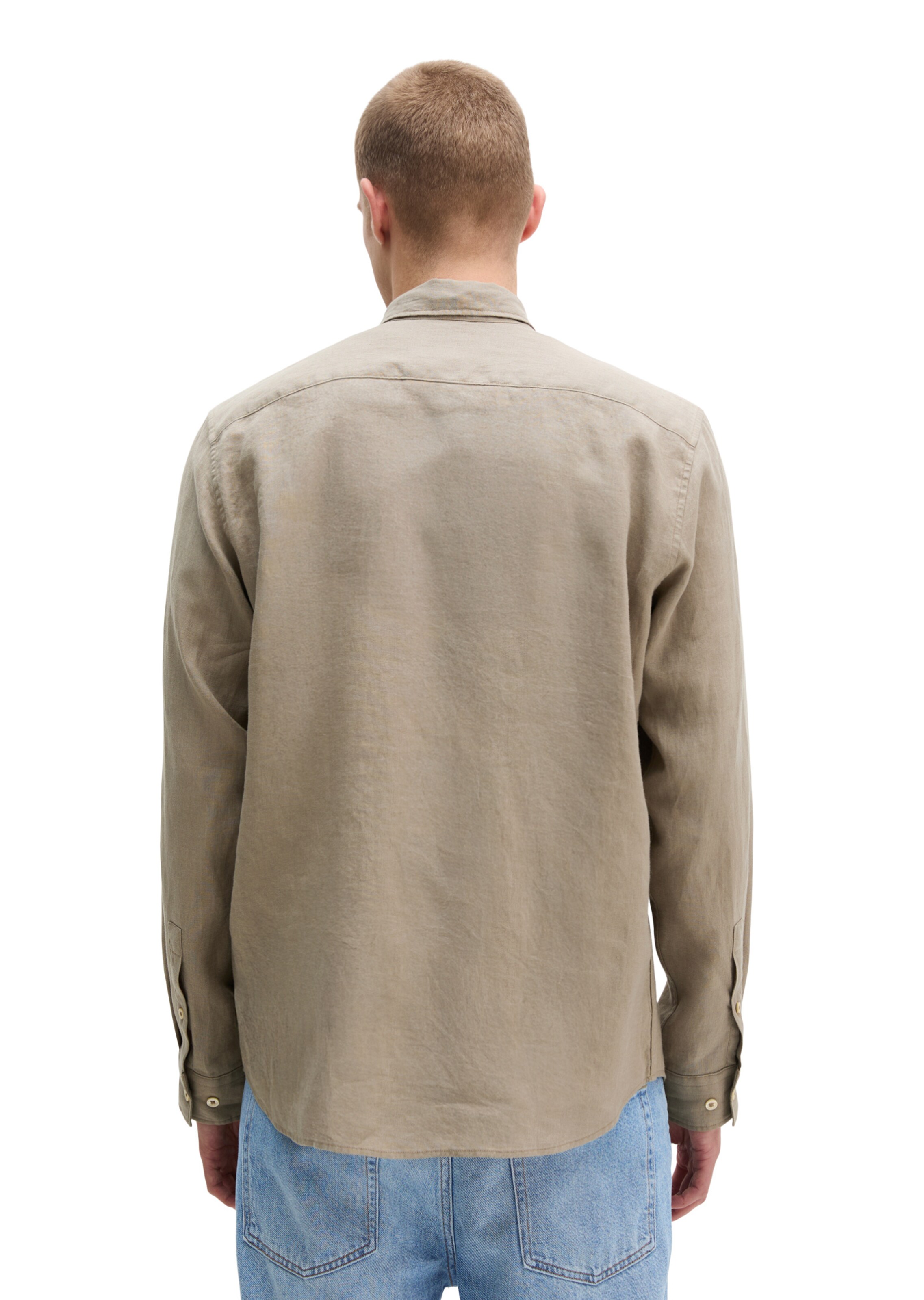 Marc O'Polo Regular Fit Hemd in Beige