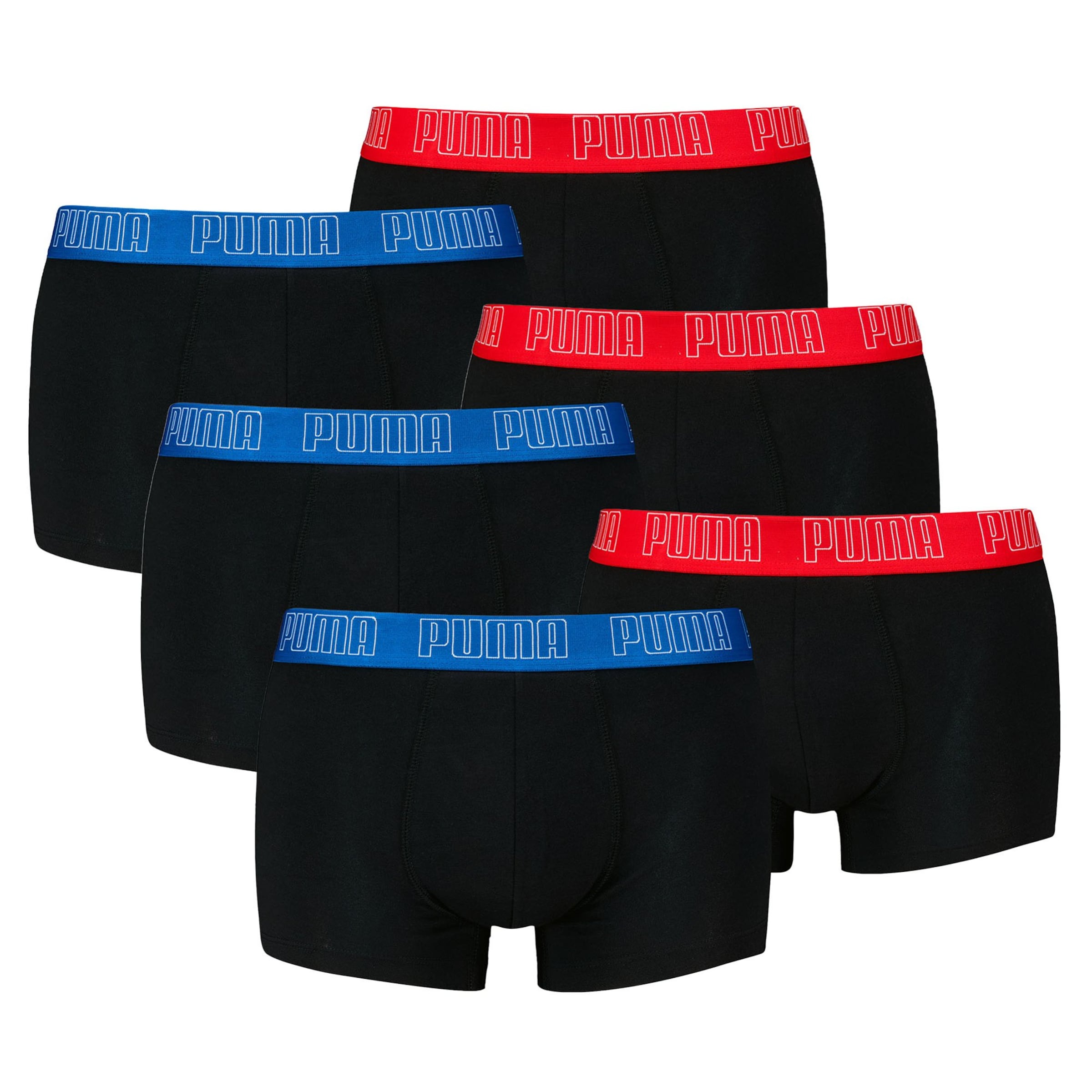 PUMA Boxershorts in Schwarz: Vorderseite