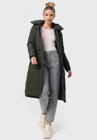 MARIKOO Winter Coat 'Ayumii' in Green