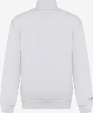 DENIM CULTURE Sweatshirt 'Tatiana' i hvid