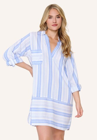 Chemise de nuit LingaDore en bleu : devant