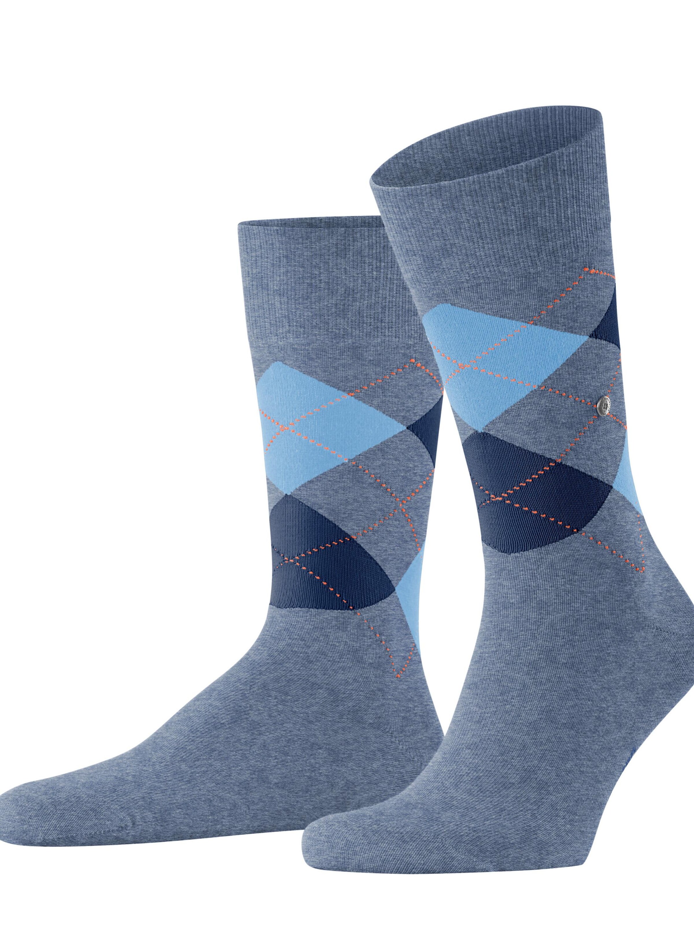 BURLINGTON Socks 'King' in Blue: front