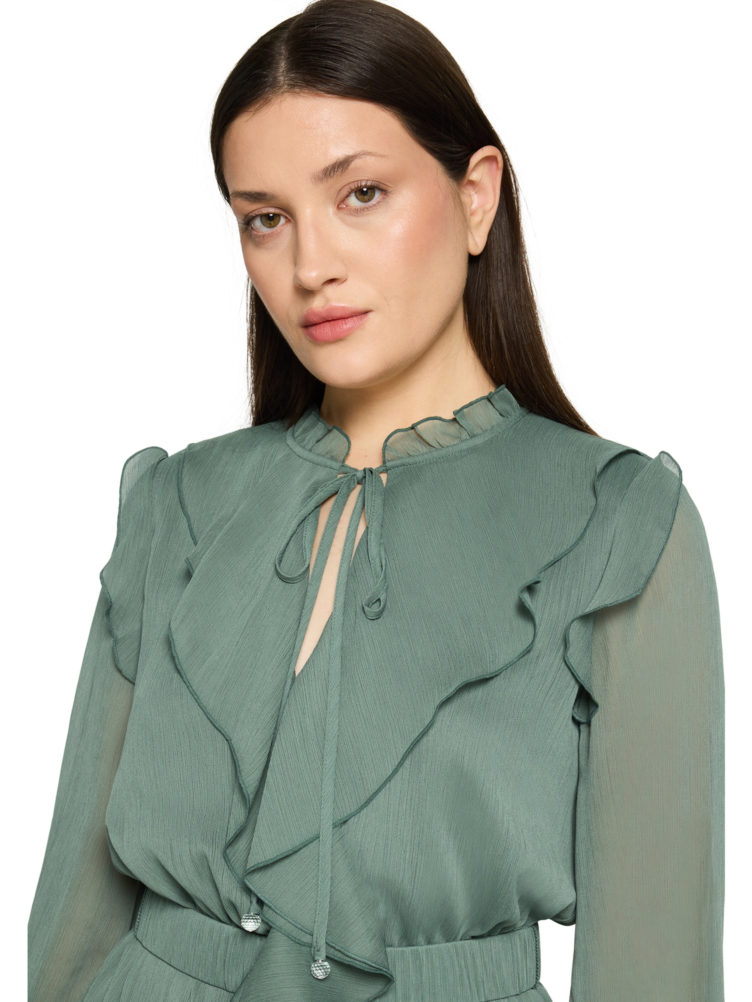 Robe de soirée Vera Mont en vert