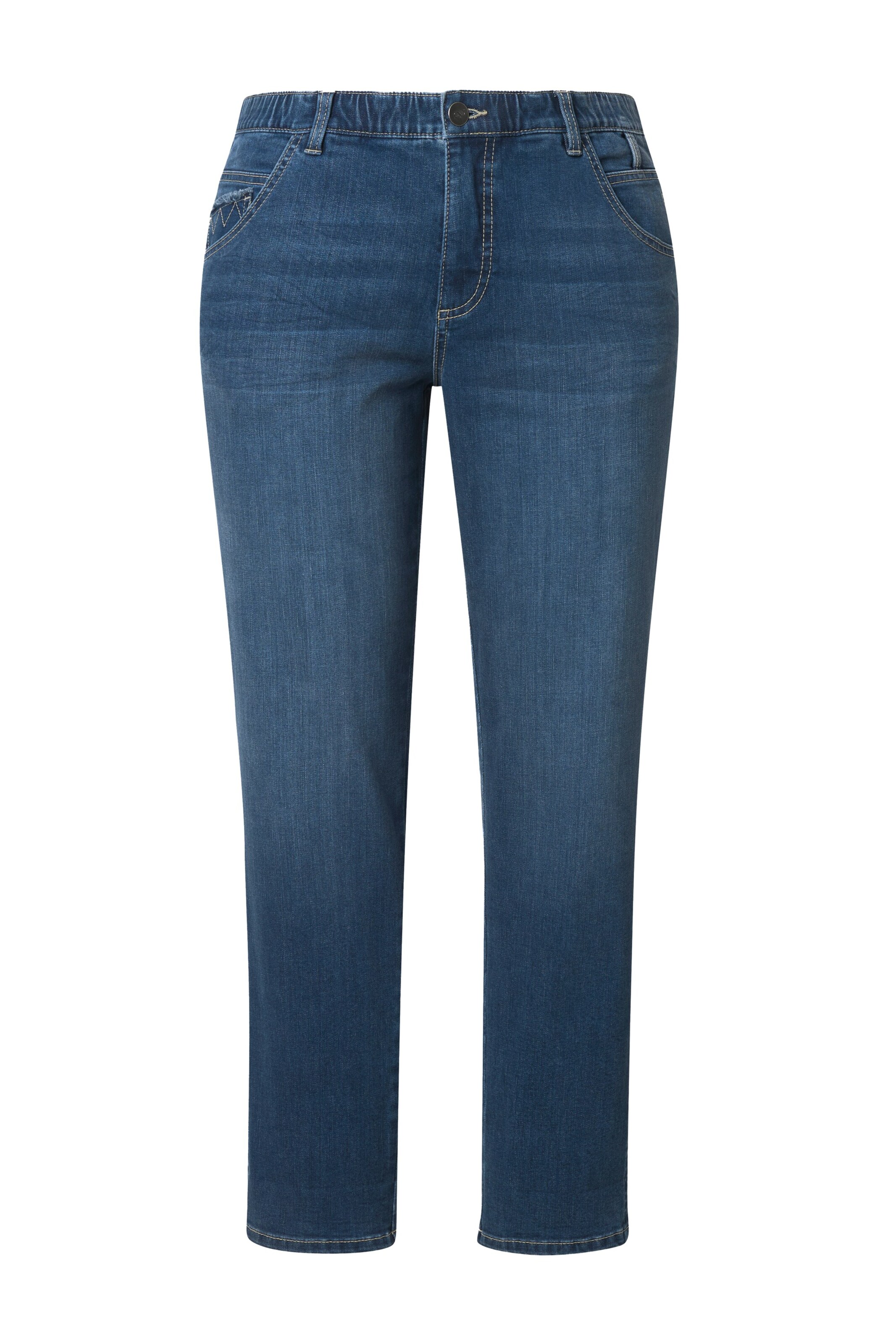 LAURASØN Regular Jeans in Blauw: voorkant