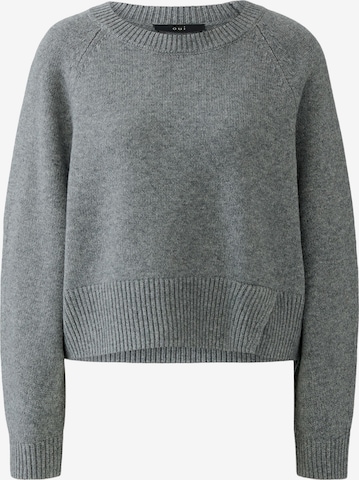 OUI Pullover in Grau: Vorderseite