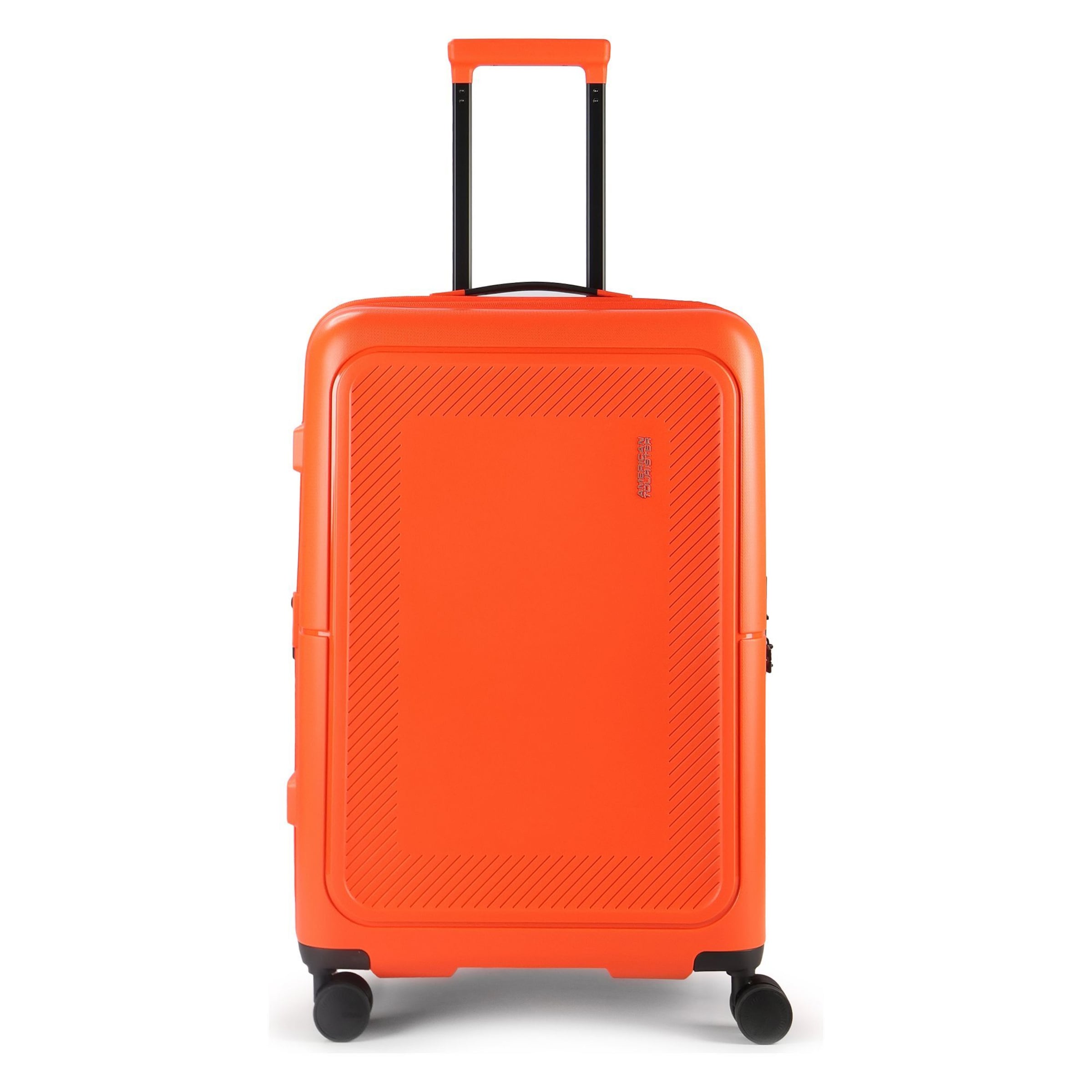 American Tourister Trolley 'Dashpop Spinner 67 EXP' in Orange: front