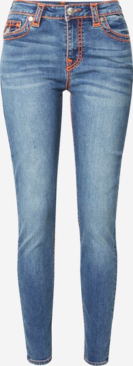 True Religion Jeans 'HALLE' in blue denim / orange, Produktansicht