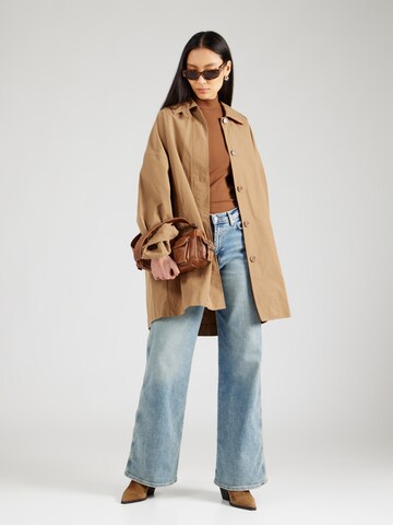 No. 1 Como Between-Seasons Coat 'CLAIRE' in Brown
