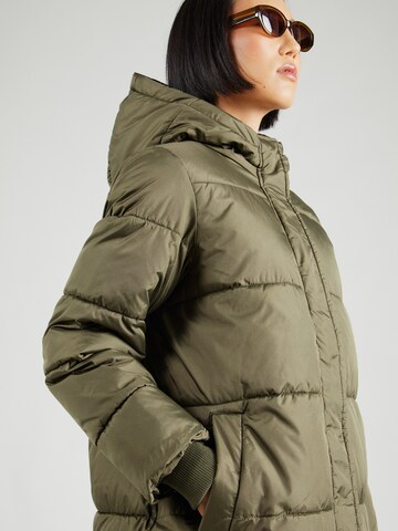 PIECES Winter coat 'Maddie' in Green