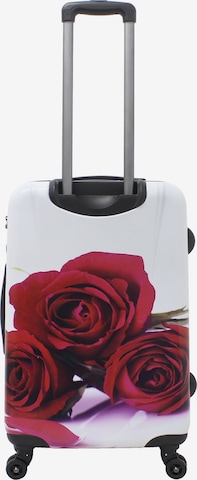 Saxoline Trolley 'Roses' in Wit