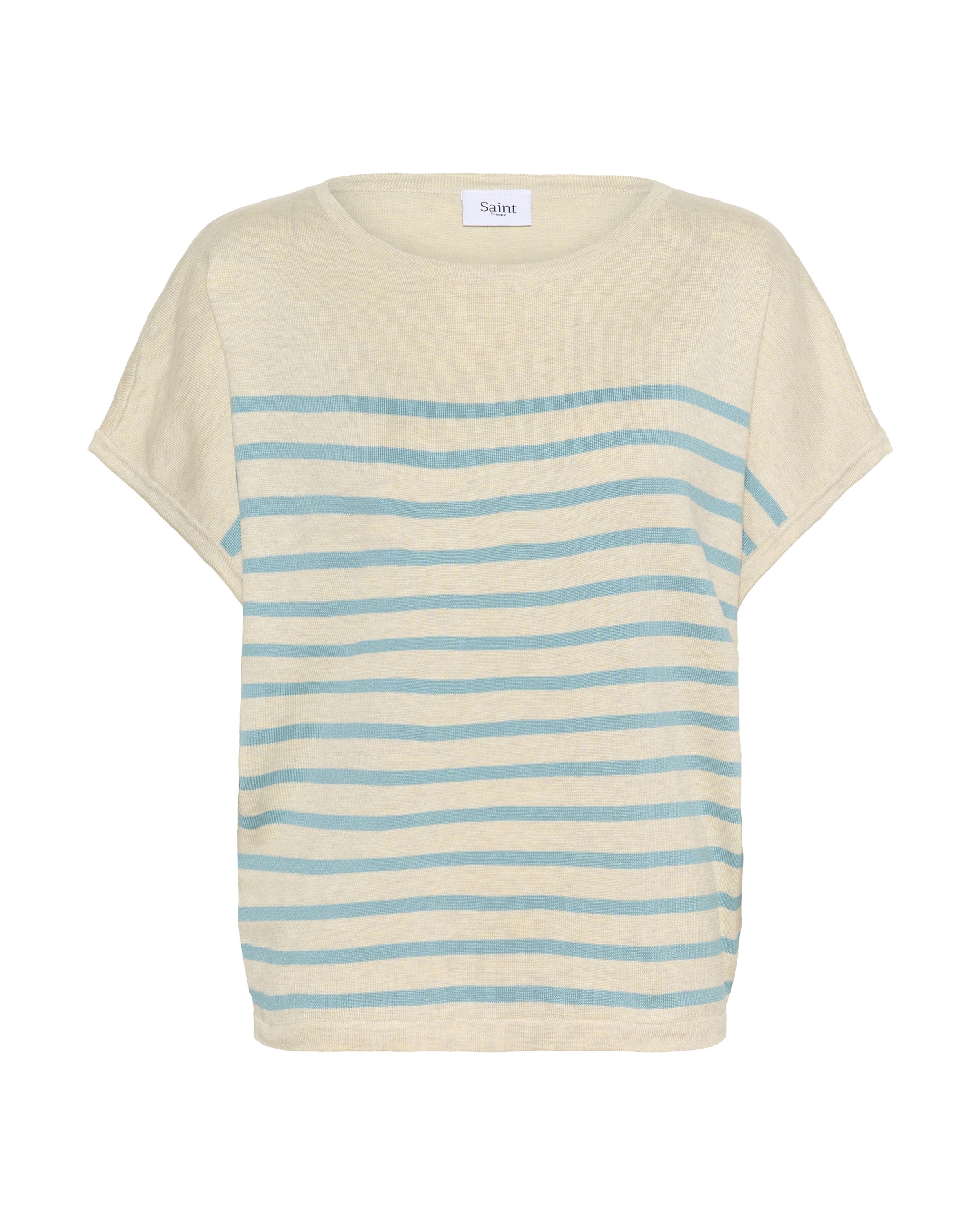 SAINT TROPEZ Sweater 'MilaSZ' in Beige: front