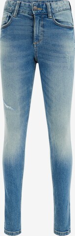 WE Fashion Jeans in Blauw: voorkant