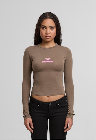Felicious Shirt in Brown: front