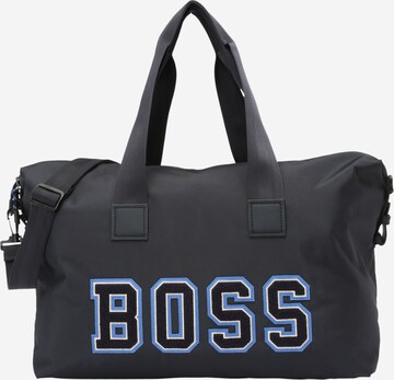 BOSS Black Weekend bag 'Catch' in Blue