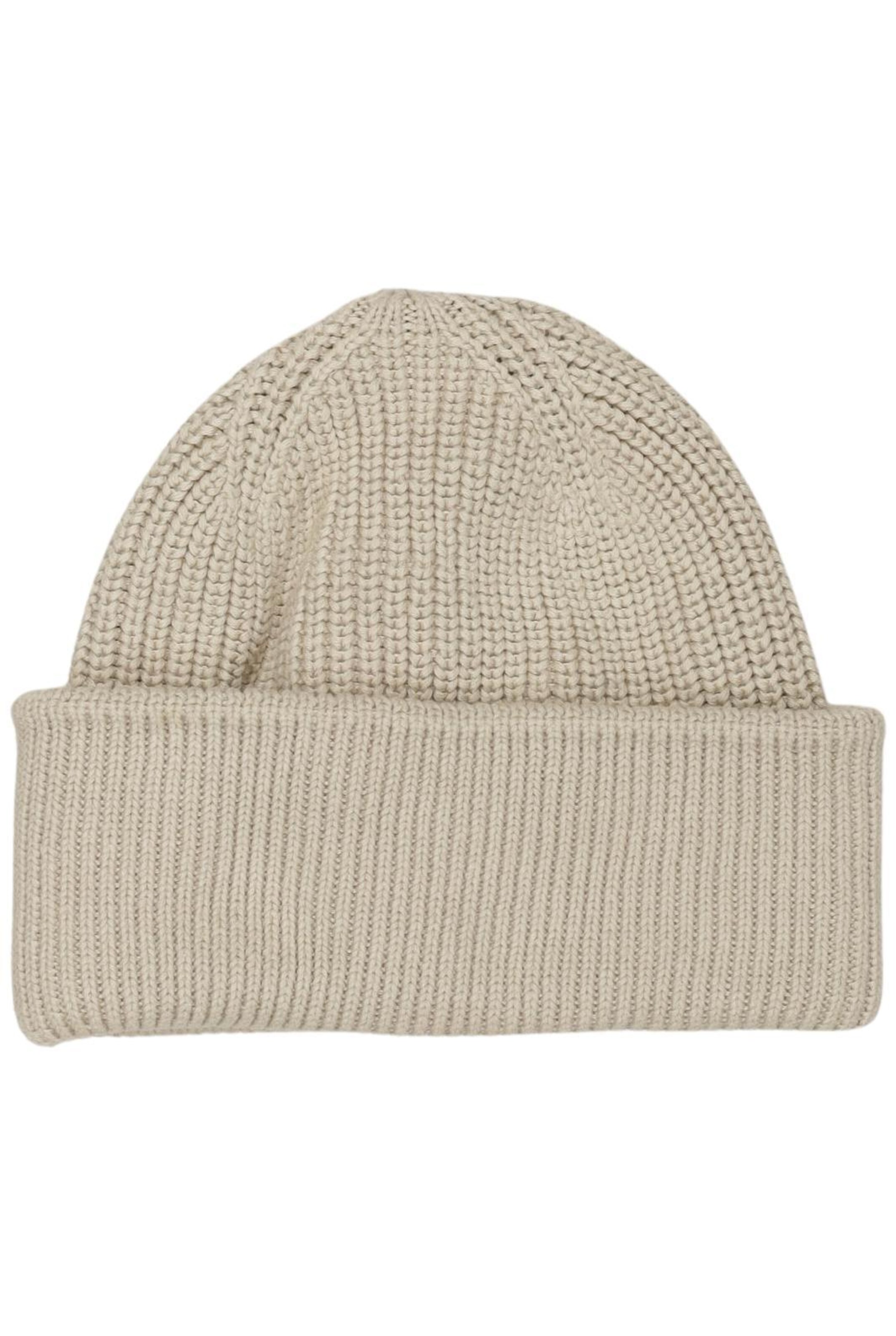 ZARA Hut oder Mütze M in Beige: Vorderseite