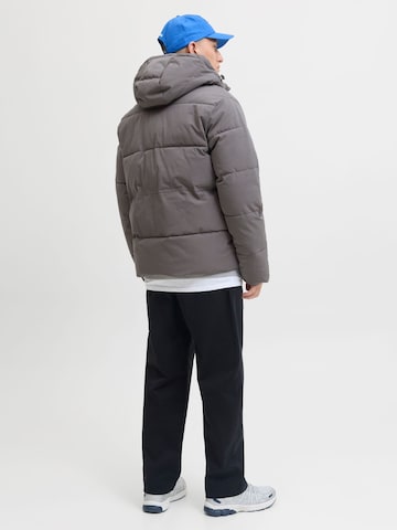 JACK & JONES Winter jacket 'JJEOWEN' in Grey