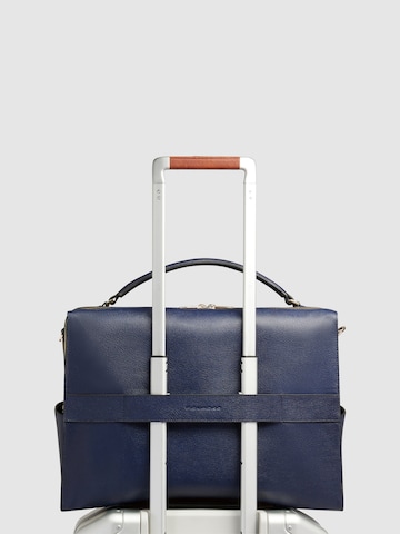 Piquadro Laptoptas in Blauw