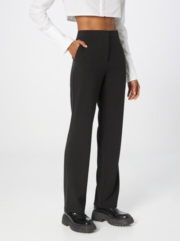 Regular Pantalon chino 'DEBORAH' VILA en noir : devant