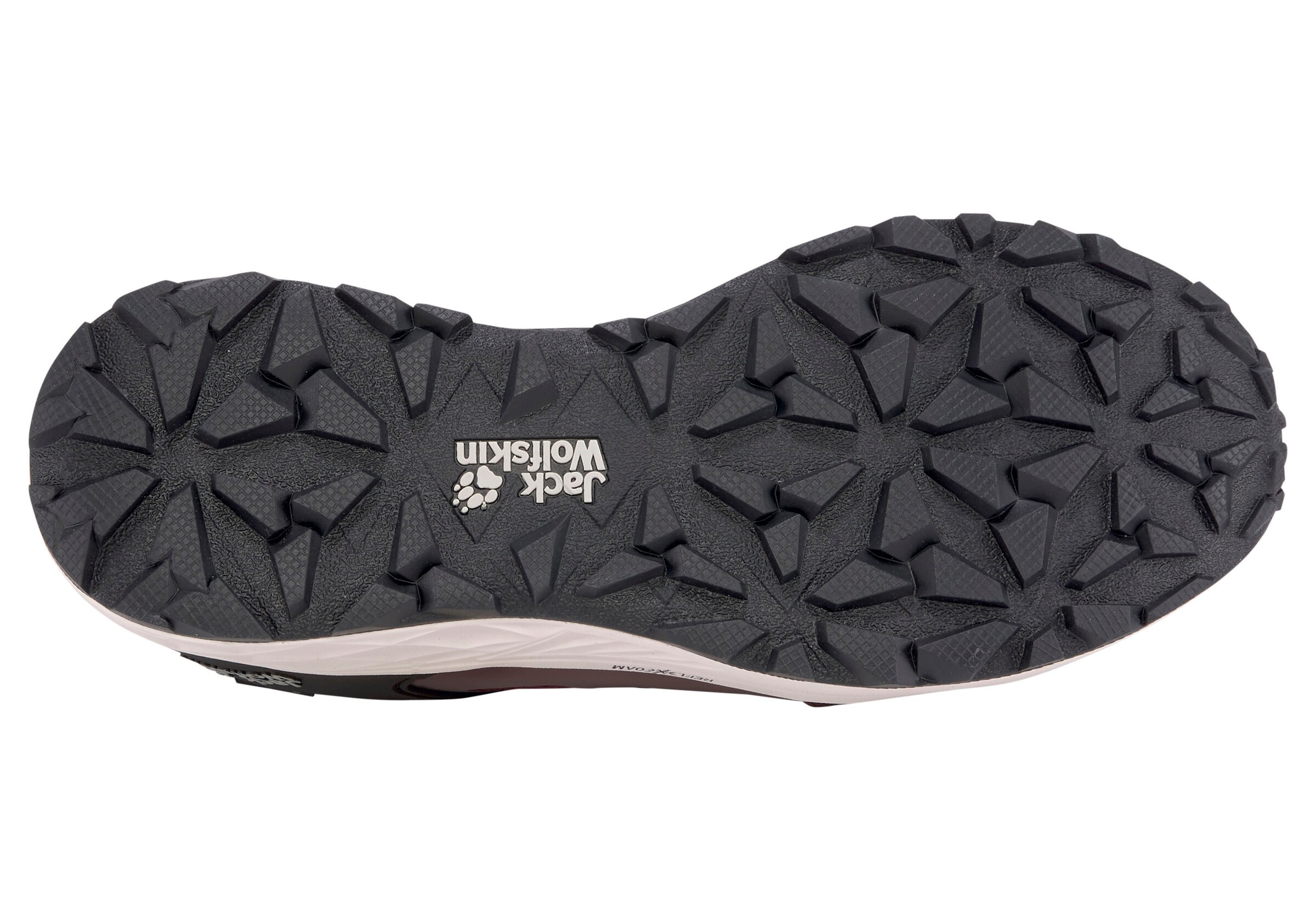 JACK WOLFSKIN Flats in Red