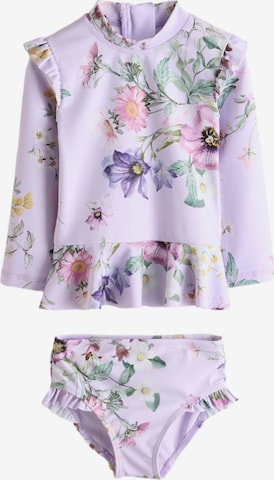 purpurinė Next Maudymosi kostiumėlis: priekis