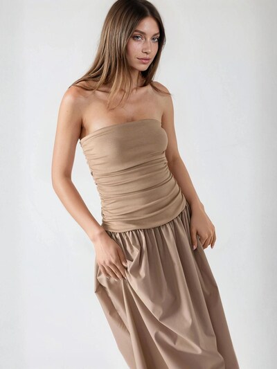 Hiccup Kleid in mokka, Produktansicht