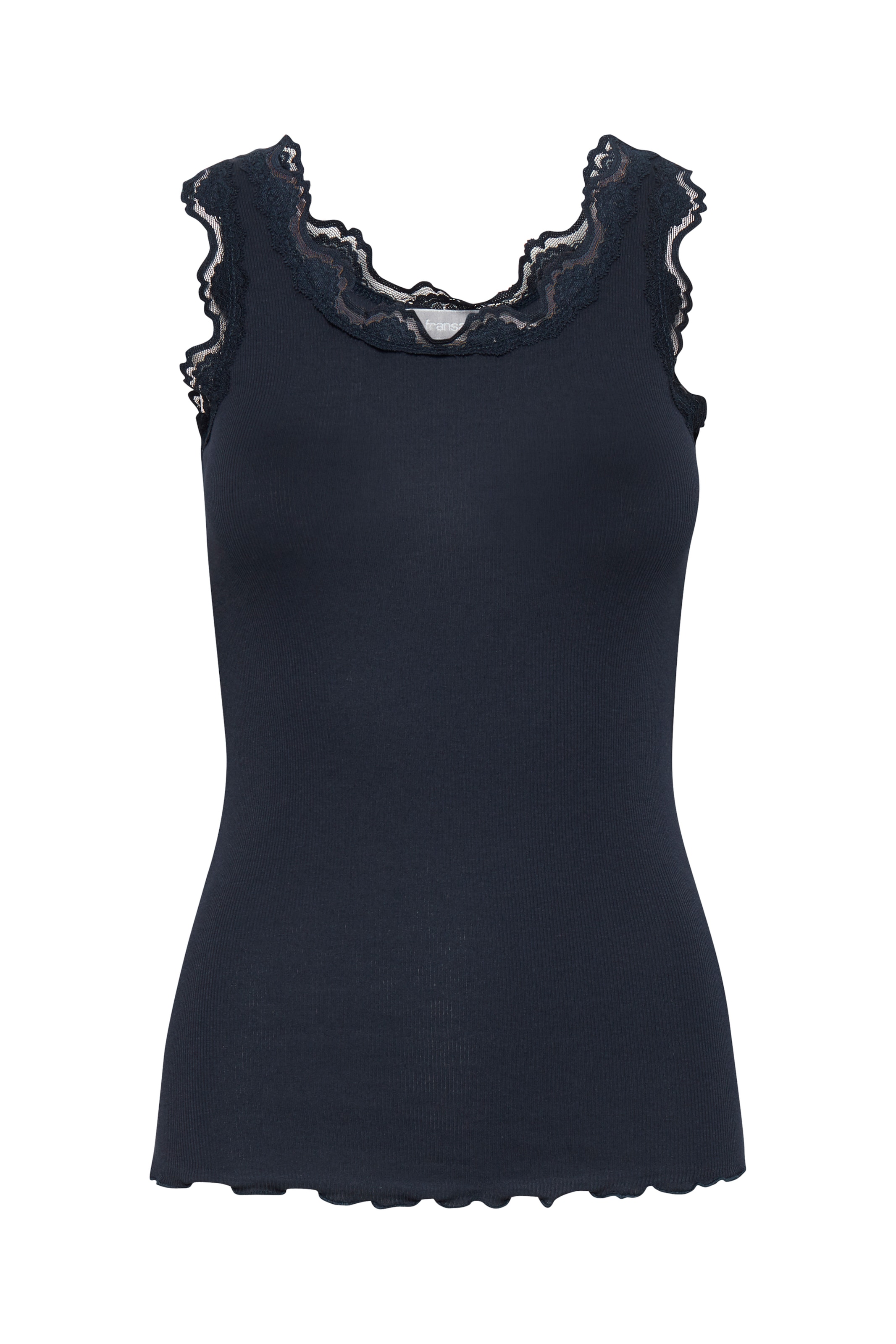 Fransa Top 'FRHizamond' - Modrá: predná strana