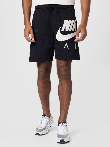 Nike Sportswear Regular Shorts in Schwarz: Vorderseite