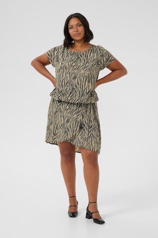 KAFFE CURVE Blouse 'Maren' in Beige