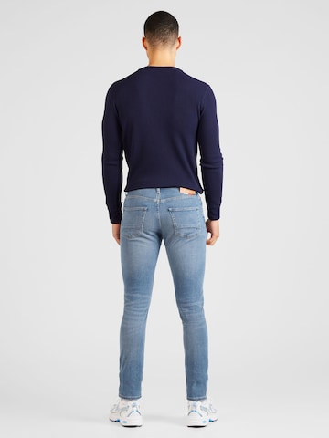 Coupe slim Jean TOMMY HILFIGER en bleu