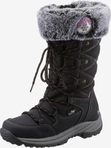 Boots da neve di MUSTANG in nero: frontale