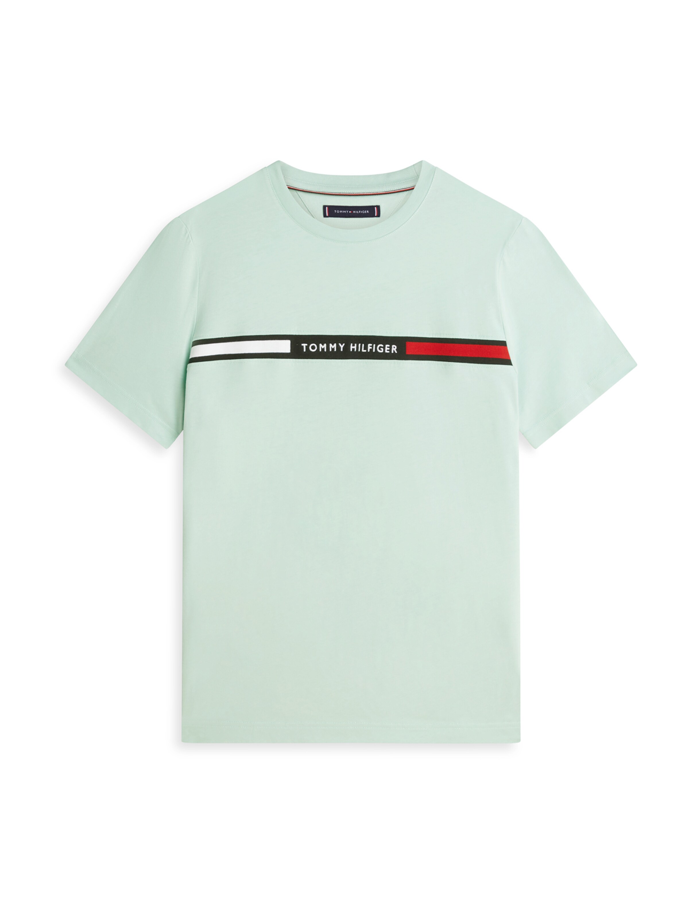 Maglietta di TOMMY HILFIGER in verde: frontale