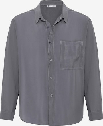 DandaloRegular Fit Košulja - siva boja: prednji dio