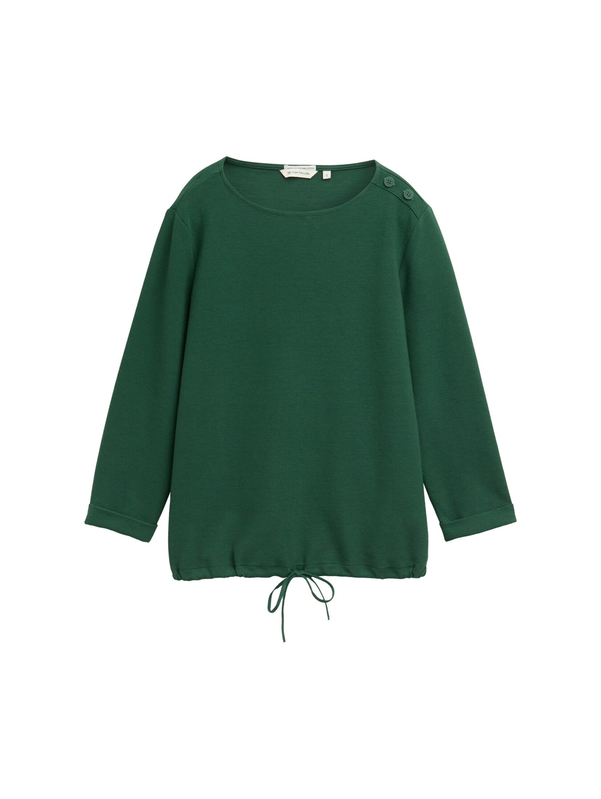 TOM TAILORMajica - zelena boja: prednji dio