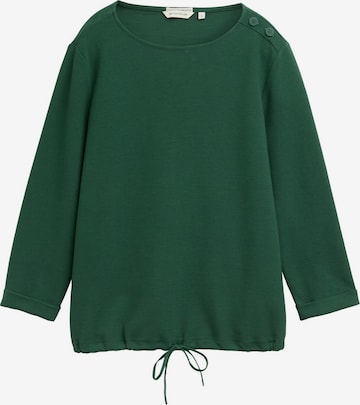 T-shirt TOM TAILOR en vert : devant