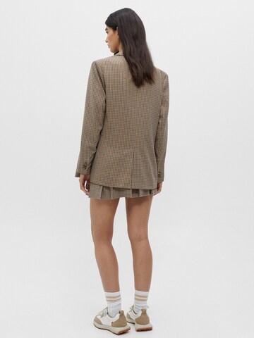 Pull&Bear Blazer in Brown