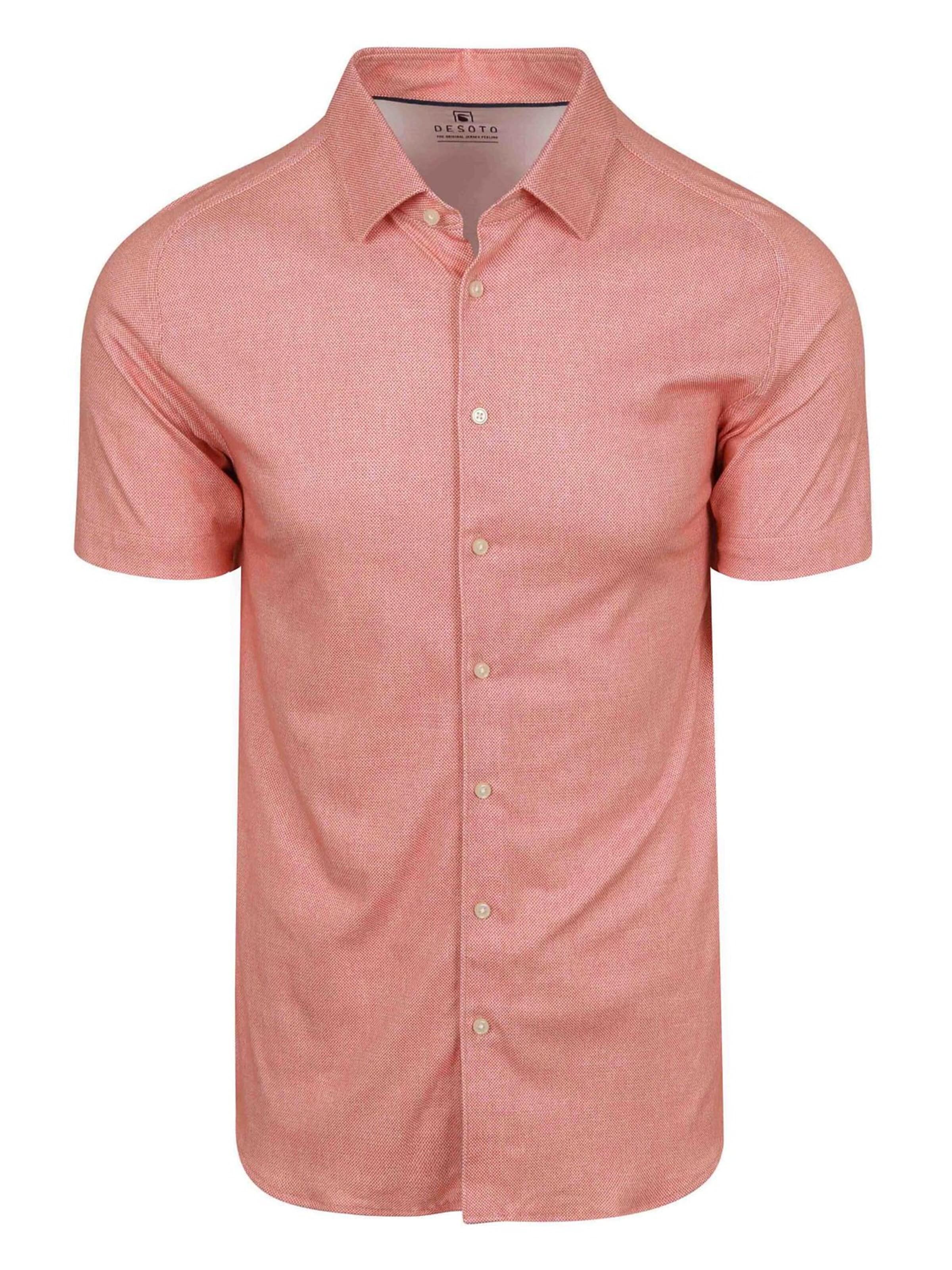 DESOTO Button Up Shirt in Pink: front