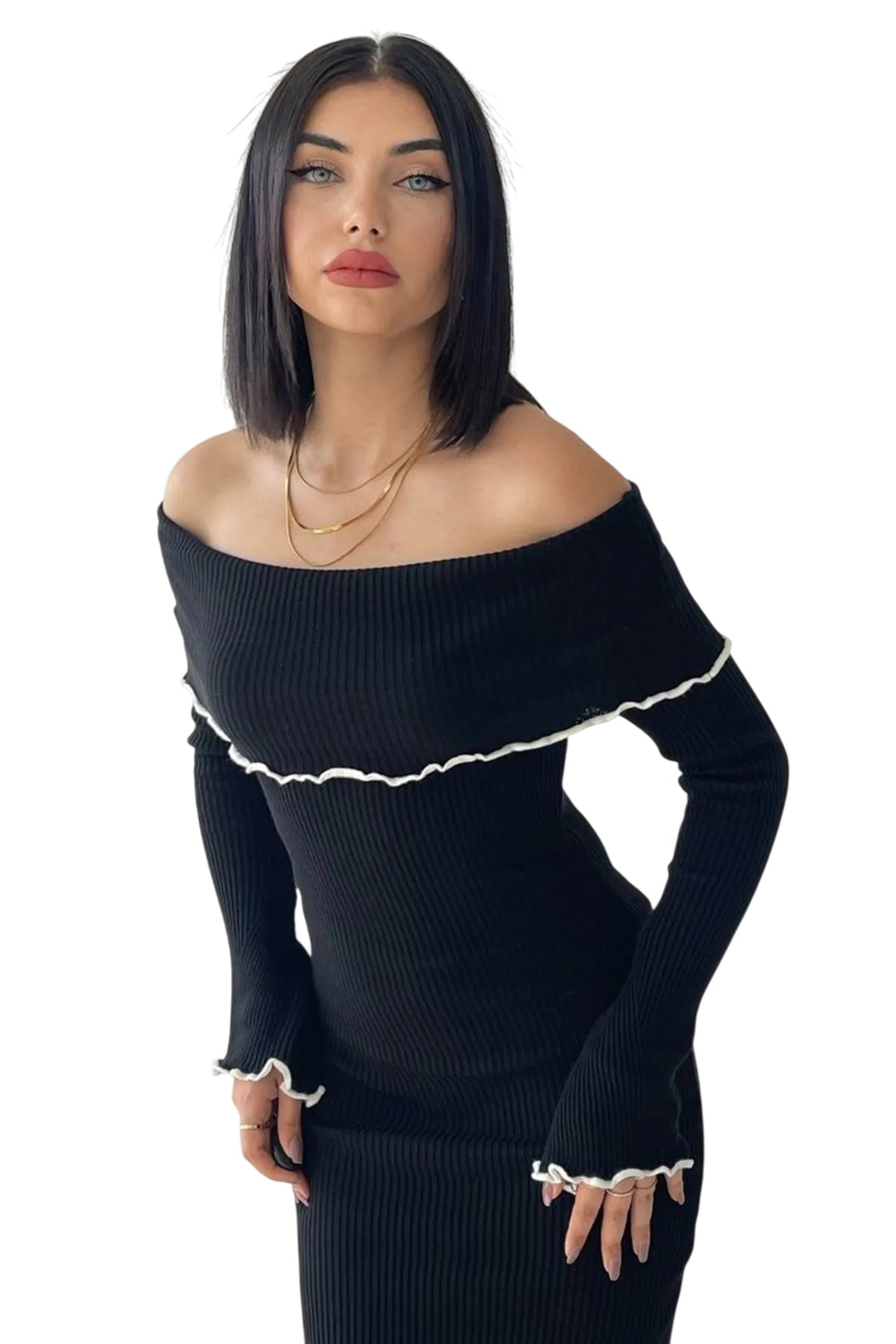 WOMAN VISION Jurk in Zwart