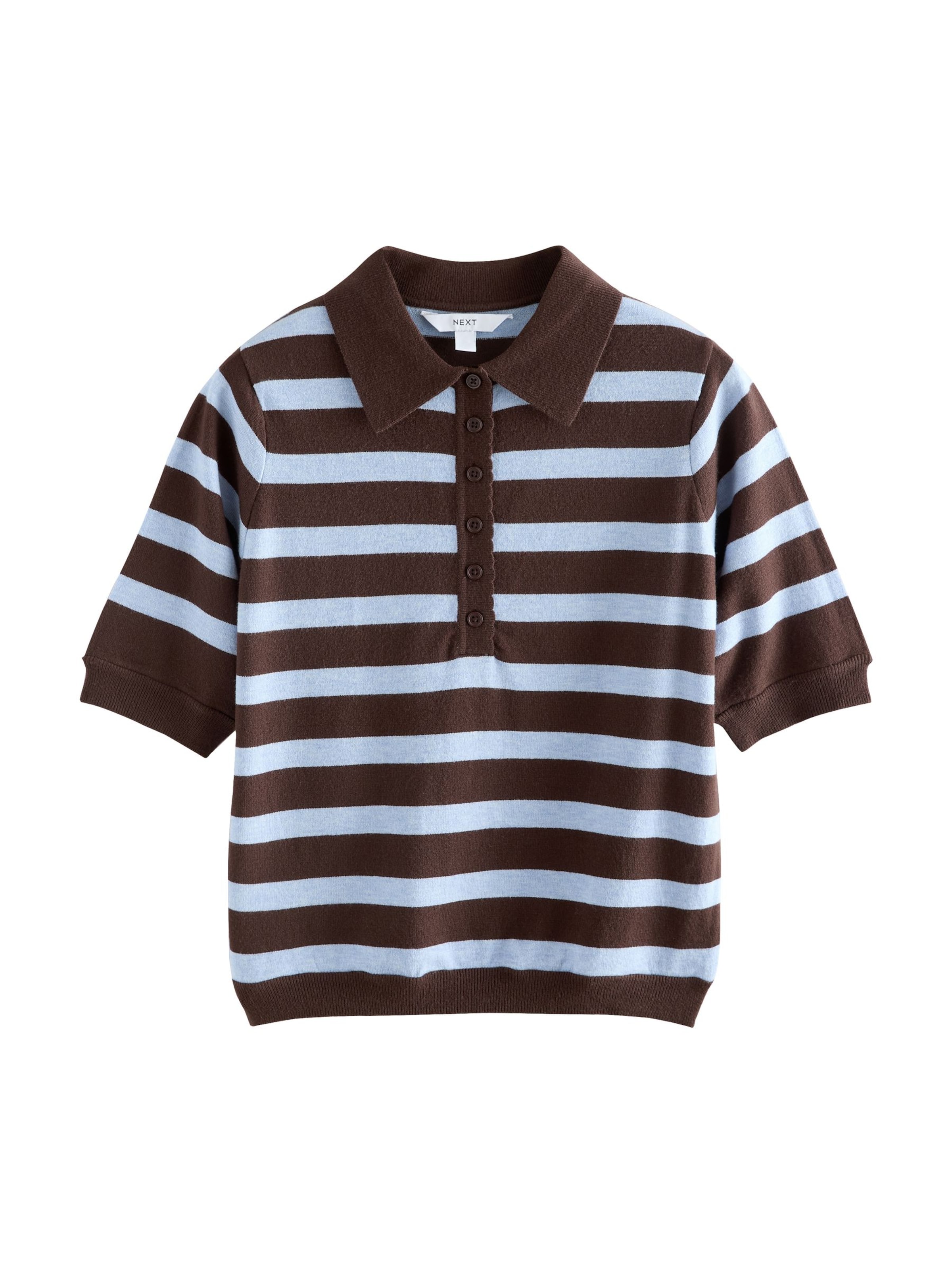 Next Sweater in XS in Light blue / Chocolate, Item view