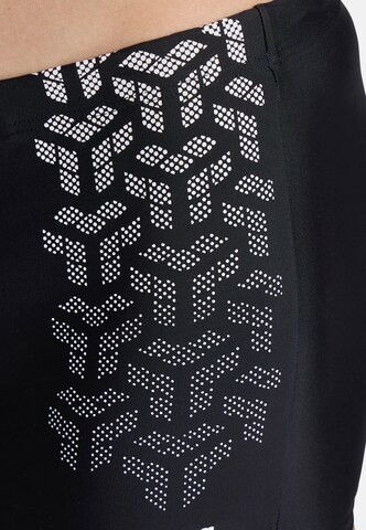 ARENA Badeshort 'Kikko' in Schwarz