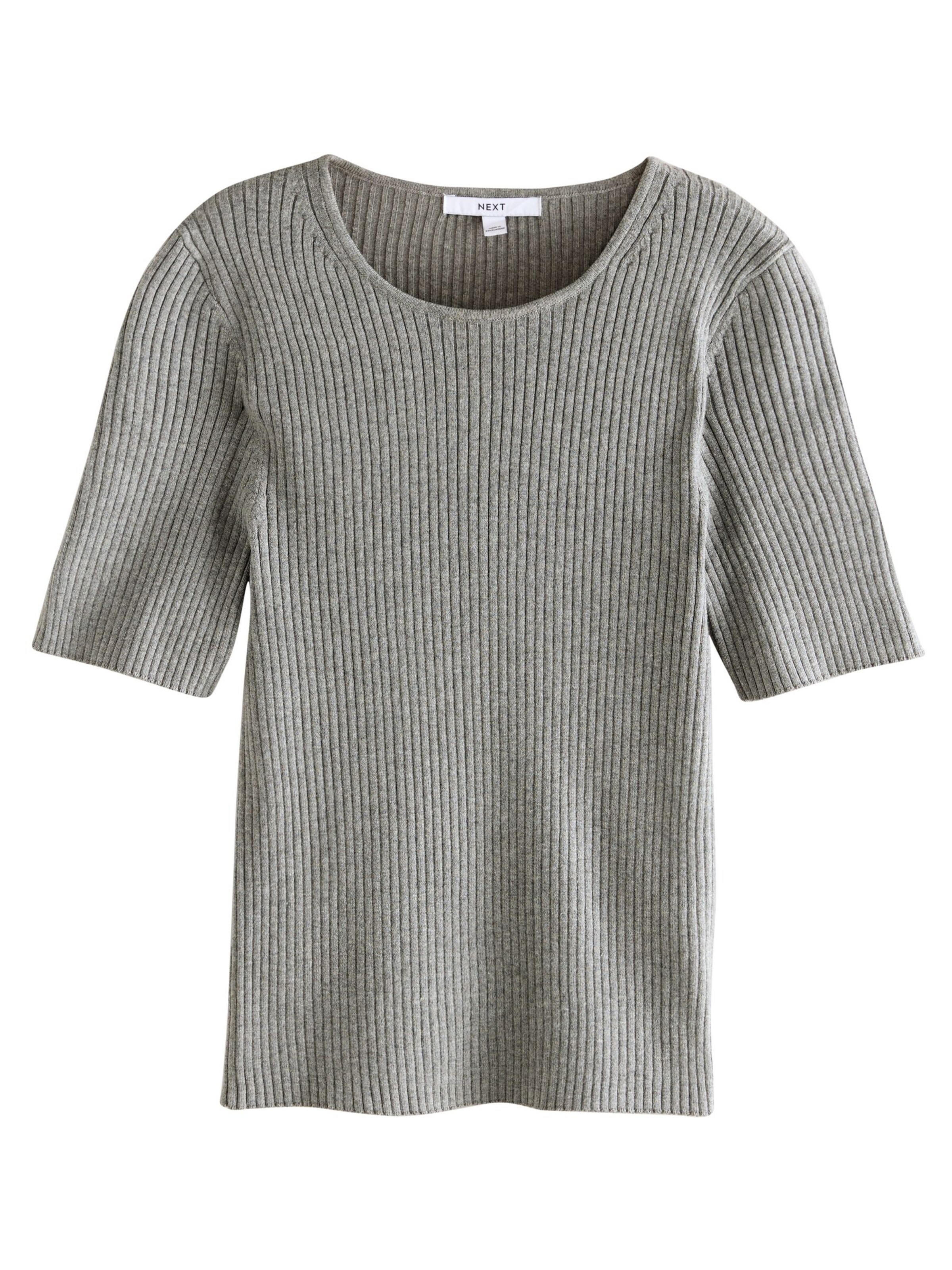 Next Tričko - Sivá: predná strana