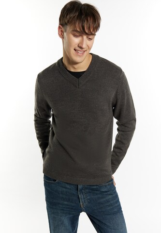 MO Sweater 'Reiswood' in Grey: front