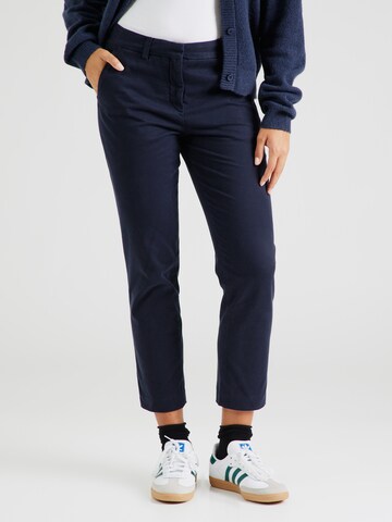 Coupe slim Pantalon chino TOMMY HILFIGER en bleu : devant