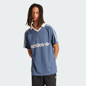 ADIDAS ORIGINALS - Camisa em azul: frente