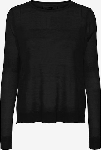 VERO MODA Свитер 'Nova' в Черный: спереди