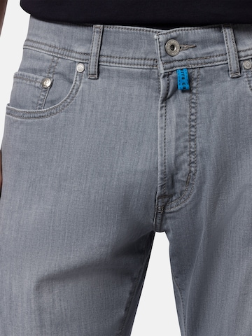 PIERRE CARDIN Slimfit Jeans 'Lyon' in Grau