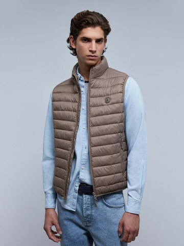 Scalpers Vest 'Gstaad' in Brown