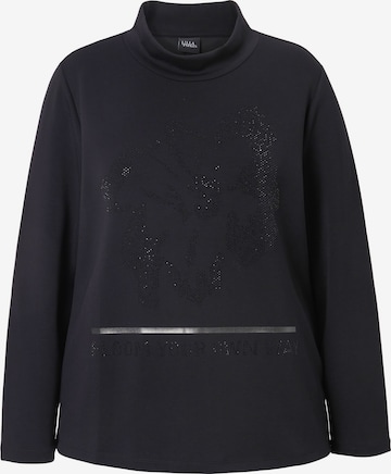 Ulla Popken Sweatshirt in Black: front