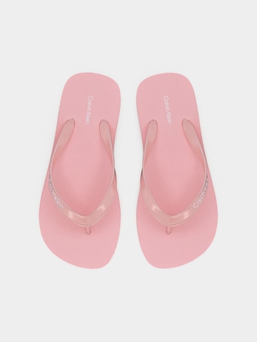 Séparateur d'orteils Calvin Klein en rose