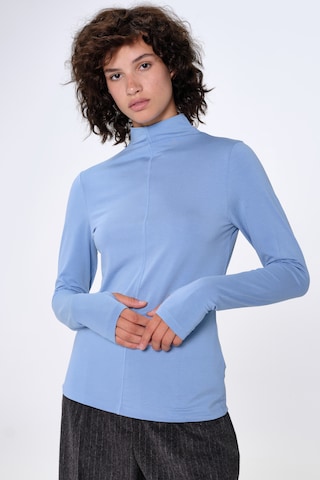 Aligne - Camisa 'Ginnifer' em azul: frente